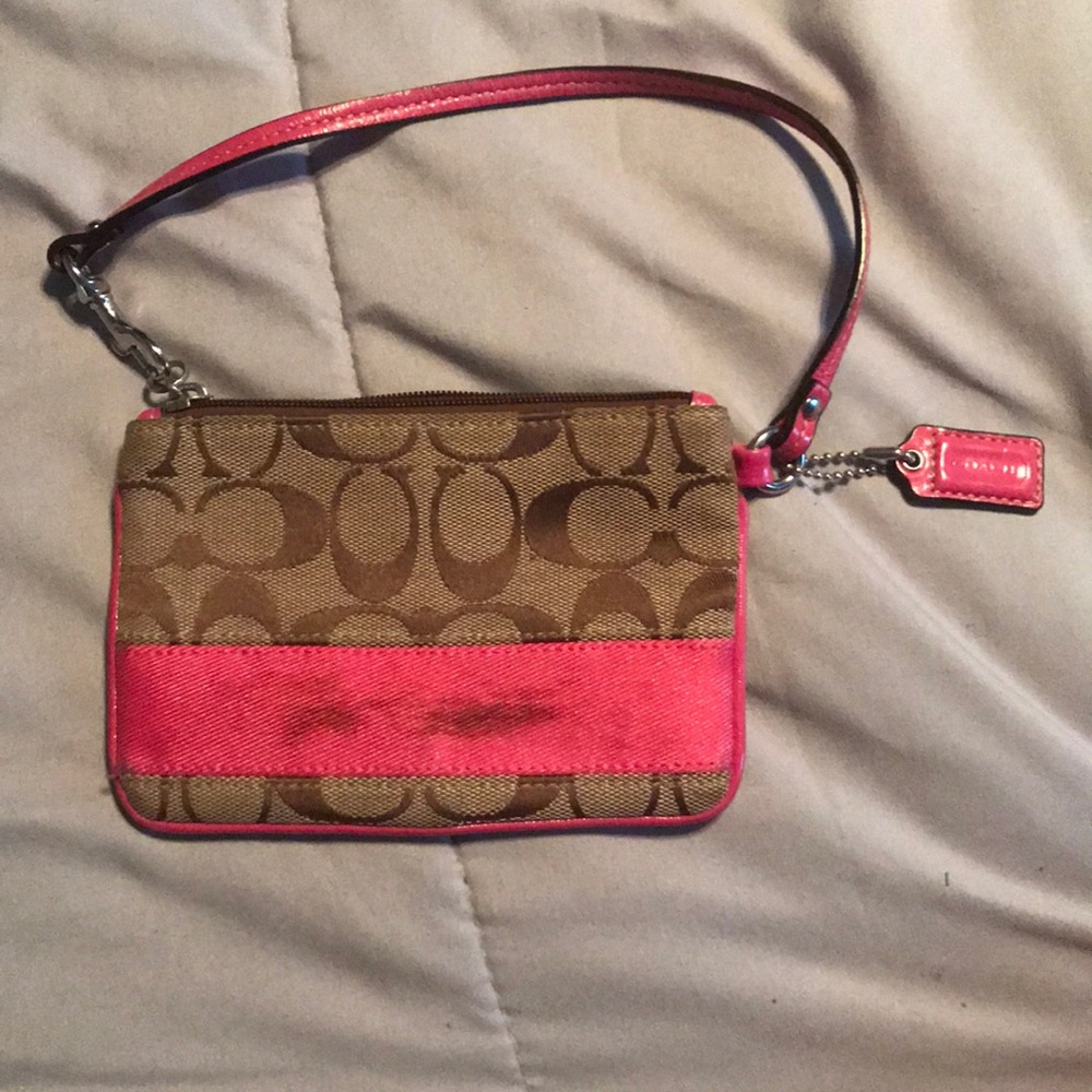 Coach wristlet